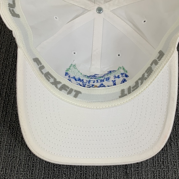 Jim Brickman Alaska The Ultimate Cruise 2010 Flexfit Hat Size L/XL White Yupoong - Picture 10 of 13